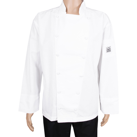 CHEF REVIVAL Cuisinier Chef's Jacket - White - 3X J015-3X